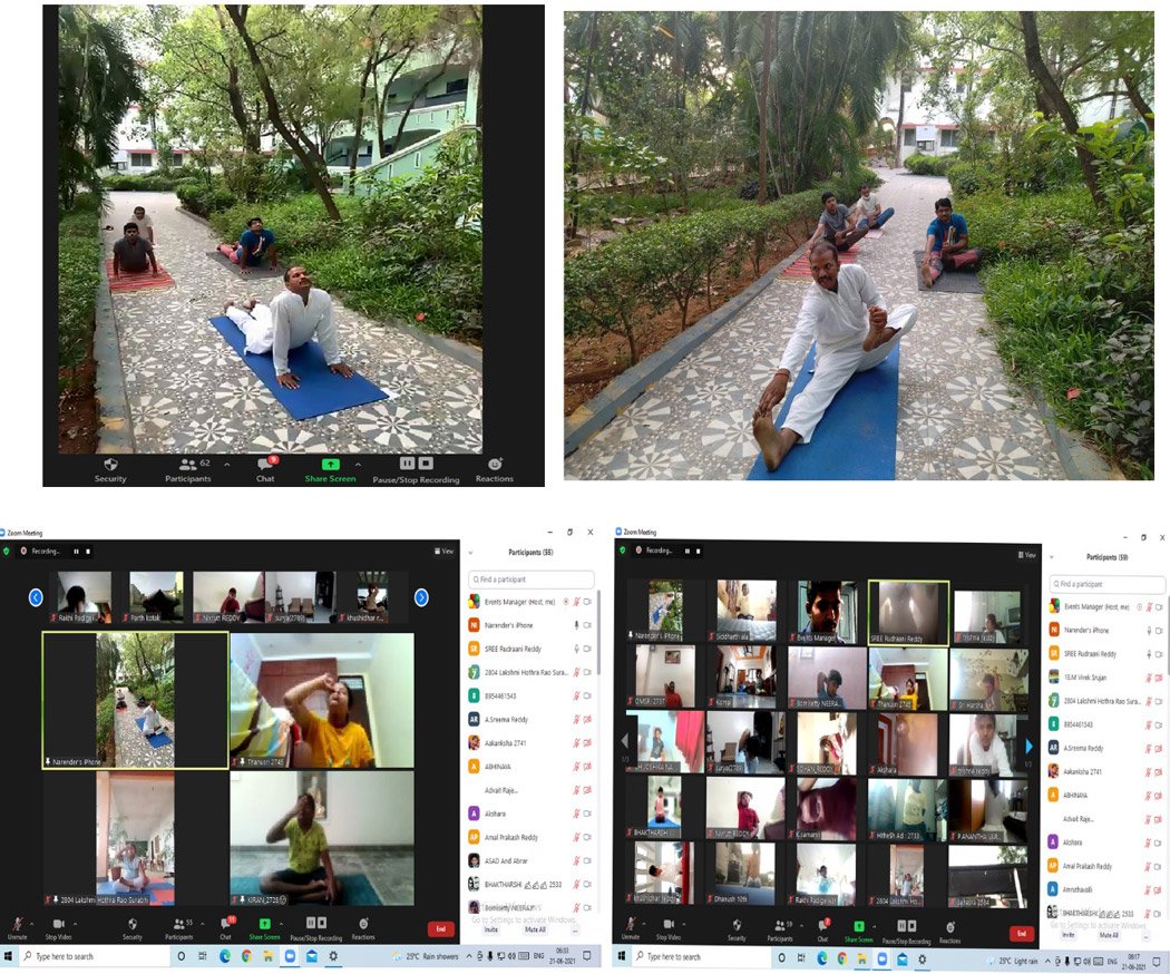 International Yoga Day Event on 21st June 2021